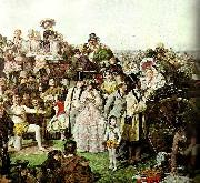 William Powell  Frith derby day, c. Sweden oil painting artist